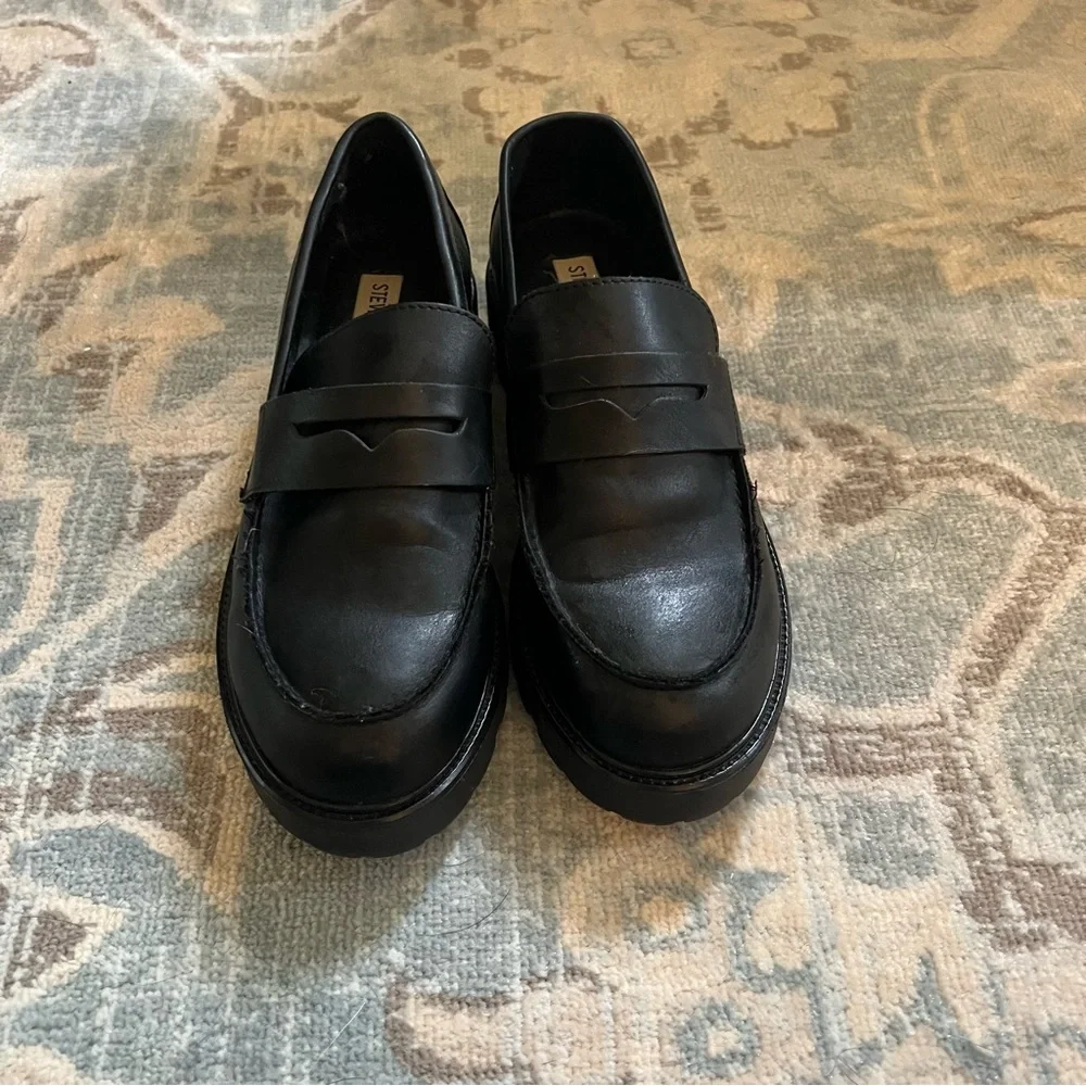 Steve Madden Lotto Chunky Loafers size 6
